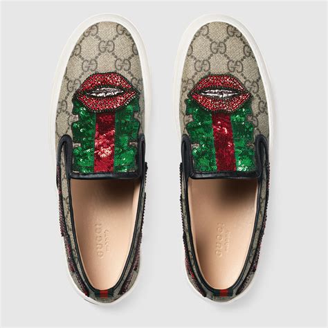 Gucci GG Supreme Slip